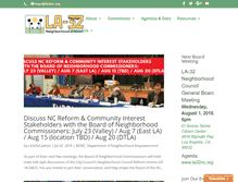 Tablet Screenshot of la32nc.org